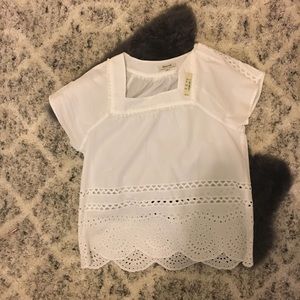 Madewell Eyelet Angelica Top